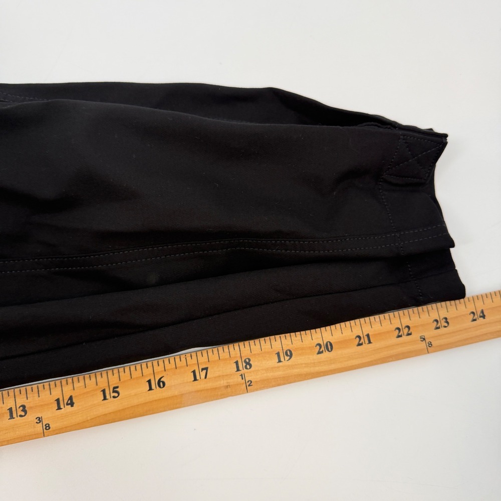 Banana Republic Slim Fit Drapy Twill Utility Cargo Pant Black Belted Petite 8 BR - Picture 5 of 9